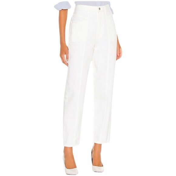 NWTs LPA x GRLFRND Marisol Jean in Vintage White Size 29 - Picture 1 of 11